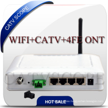 Optic Network Unit CATV ONU with WiFi for Tri-Play Network